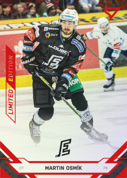 Martin Osmik Karlovy Vary Tipsport ELH 2021/22 SportZoo 2. serie Red /49 #345